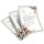 Motif Letter Paper! SUMMER BRANCHES 250 sheets DIN A5