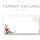 10 patterned envelopes SUMMER BRANCHES in standard DIN long format (windowless)