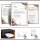 10 patterned envelopes SUMMER BRANCHES in standard DIN long format (windowless)