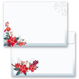 25 patterned envelopes AUTUMN BRANCHES in C6 format...