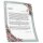 Briefpapier WINTERZWEIGE - DIN A4 Format 250 Blatt