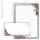 40-pc. Complete Motif Letter Paper-Set WINTER BRANCHES