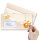 10 patterned envelopes HAPPY HOLIDAYS in standard DIN long format (with windows)