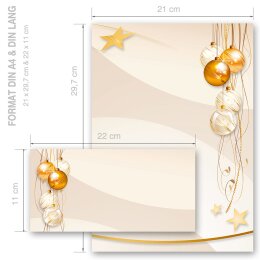 Set complet de 200 pièces JOYEUSES FÊTES