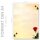 BACCARA ROSEN Briefpapier Rosenmotiv CLASSIC 50 Blatt Briefpapier, DIN A4 (210x297 mm), A4C-8205-50