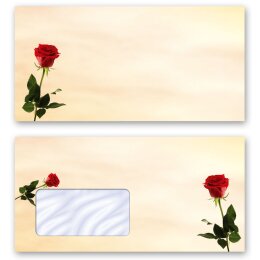 Rose motif, Envelopes Flowers & Petals, Love & Wedding, BACCARA ROSES  - DIN LONG & DIN C6 | Motifs from different categories - Order online! | Paper-Media