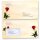 Envelopes Flowers & Petals, Love & Wedding, BACCARA ROSES 50 envelopes (windowless) - DIN LONG (220x110 mm) | Self-adhesive | Order online! | Paper-Media
