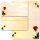 40-pc. Complete Motif Letter Paper-Set BACCARA ROSES Flowers & Petals, Love & Wedding, Rose motif, Paper-Media