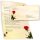 40-pc. Complete Motif Letter Paper-Set BACCARA ROSES