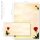 200-pc. Complete Motif Letter Paper-Set BACCARA ROSES