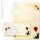 100-pc. Complete Motif Letter Paper-Set BACCARA ROSES
