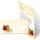 20-pc. Complete Motif Letter Paper-Set FLOWER BOUQUET