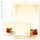 Motiv-Briefpapier Set BLUMENBUKETT - 100-tlg. DL (ohne Fenster)