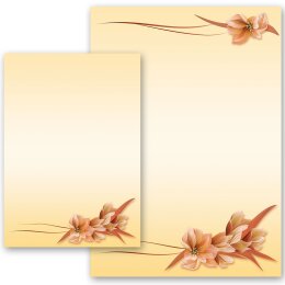 Motif Letter Paper! FLOWER PETALS