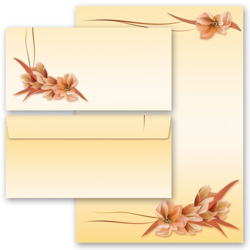 Motif Letter Paper-Sets FLOWER PETALS