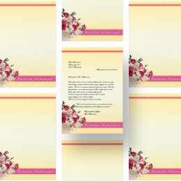 Motif Letter Paper! CONGRATULATIONS 50 sheets DIN A4