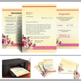 Motif Letter Paper! CONGRATULATIONS 100 sheets DIN A4
