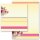100-pc. Complete Motif Letter Paper-Set CONGRATULATIONS