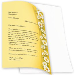 Motif Letter Paper! CHAMOMILE