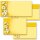 10 patterned envelopes CHAMOMILE in standard DIN long format (windowless)