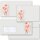 25 patterned envelopes CHERRY BLOSSOMS in C6 format (windowless)