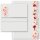 200-pc. Complete Motif Letter Paper-Set CHERRY BLOSSOMS Flowers & Petals, Stationery with envelope, Paper-Media