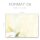 25 patterned envelopes DAISIES in C6 format (windowless)
