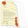Motif Letter Paper! POPPY 100 sheets DIN A4