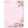 Motif Letter Paper! PEACH BLOSSOMS 50 sheets DIN A5 Flowers & Petals, Seasons - Spring, Birthday, Paper-Media
