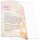 ROSA DI FIORE Briefpapier Motivo rosa CLASSIC 20 fogli di cancelleria, DIN A4 (210x297 mm), A4C-8332-20