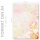 Motif Letter Paper! ROSE BLOSSOMS 50 sheets DIN A4