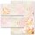 Set complet de 200 pièces PÉTALES DE ROSE Fleurs & Pétales, Motif rose, Paper-Media
