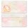 PÉTALES DE ROSE Briefpapier Sets Motif rose CLASSIC Set complet de 200 pièces, DIN A4 & DIN LONG Set., SOC-8332-200