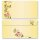 50 patterned envelopes ROSES TENDRILS in standard DIN long format (windowless)