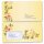 25 patterned envelopes ROSES TENDRILS in C6 format (windowless)