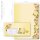 100-pc. Complete Motif Letter Paper-Set ROSES TENDRILS