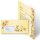 200-pc. Complete Motif Letter Paper-Set ROSES TENDRILS