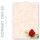 RED ROSE Briefpapier Rose motif CLASSIC 100 sheets, DIN A5 (148x210 mm), A5C-145-100