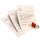 Motif Letter Paper! RED ROSE 100 sheets DIN A5