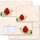 Enveloppes à motifs ROSE ROUGE Fleurs & Pétales, Amour & Mariage, Motif de fleurs, Paper-Media