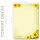 SUNFLOWERS Briefpapier Blumenmotiv CLASSIC 100 Blatt Briefpapier, DIN A4 (210x297 mm), A4C-8235-100