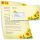 40-pc. Complete Motif Letter Paper-Set SUNFLOWERS
