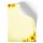 Papelería-Motif FLORES DEL SOL | Flores & Pétalos | Alta calidad papelería DIN A6 - 100 hojas | 90 g/m ² | Impreso en un lado | Orden en línea! | Paper-Media