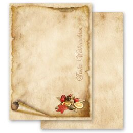 Motif paper! OLD CHRISTMAS PAPER 100 sheets (Both Sides)...