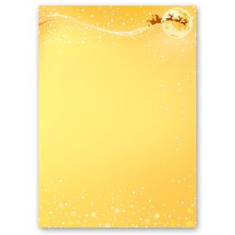 Papel de carta DESEOS FESTIVOS - 100 Hojas formato DIN A6...