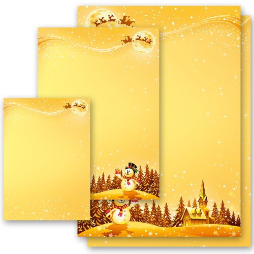 Motif Letter Paper! FESTIVE WISHES
