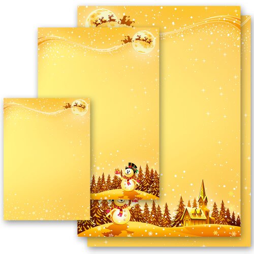 Motif Letter Paper! FESTIVE WISHES Christmas, Christmas motif, Paper-Media