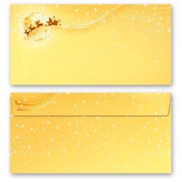 FESTIVE WISHES Briefpapier Sets Christmas motif ELEGANT 40-pc. Complete set, DIN A4 & DIN LONG Set., SOE-4023-40