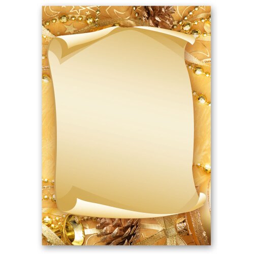 Motif Letter Paper! MERRY CHRISTMAS 50 sheets DIN A5
