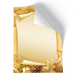 Motif Letter Paper! MERRY CHRISTMAS 50 sheets DIN A5